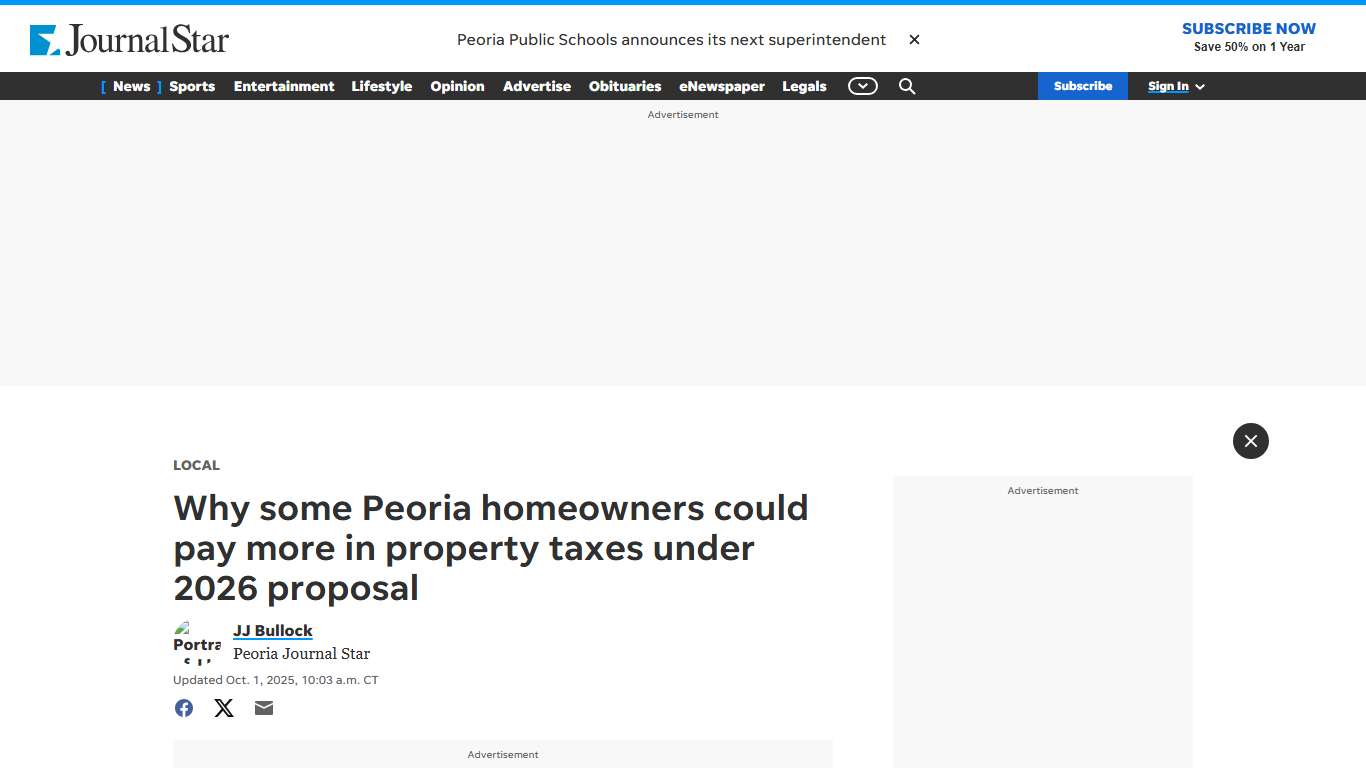 Your property tax bill in Peoria could go up. Here's why: